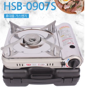 야외 캠핑 나들이용품 고화력 휴대 용 슬림 부탄 가스 렌지 부스터 부스타 버너 명품